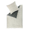 WENDEBETTWÄSCHE E-Grid grey Renforcé 155/220 cm  - Beige/Hellblau, Design, Textil (155/220cm) - Esprit