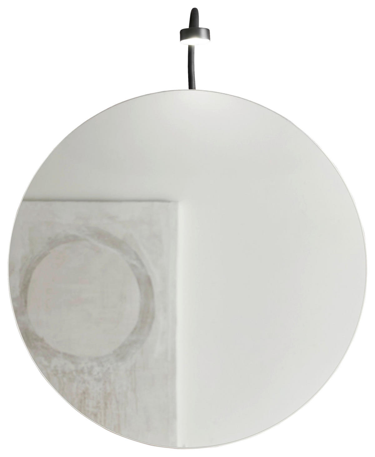 TÜKRÖS SZEKRÉNY 60/60/20 cm  - kasmírszínű, Lifestyle, faalapú anyag/Üveg (60/60/20cm) - home24