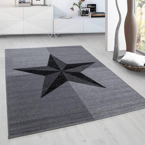 WEBTEPPICH 140/200 cm Plus Grau  - Grau, Basics, Textil (140/200cm) - Novel