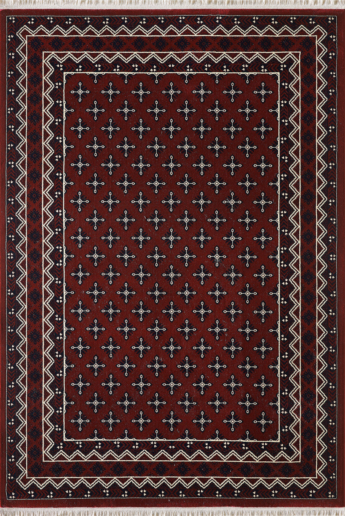 WEBTEPPICH 120/170 cm Semerkand Dunkelrot rechteckig  - Dunkelrot, LIFESTYLE, Textil (120/170cm) - Novel