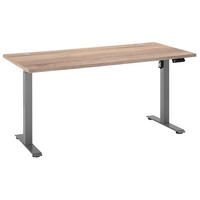 PSACÍ STŮL, Sonoma dub, 160/77/75-118 cm - Sonoma dub, Basics, kov/kompozitní dřevo (160/77/75-118cm) - Livetastic