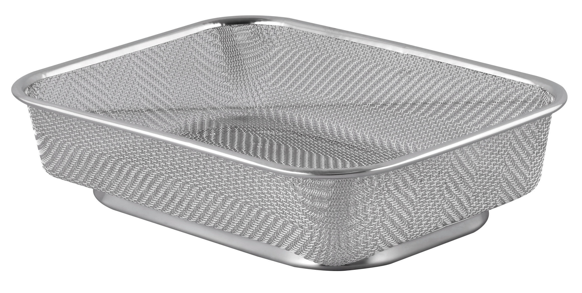 KORG - stålfärgad, Basics, metall (29/22/7cm) - Homeware Profession.