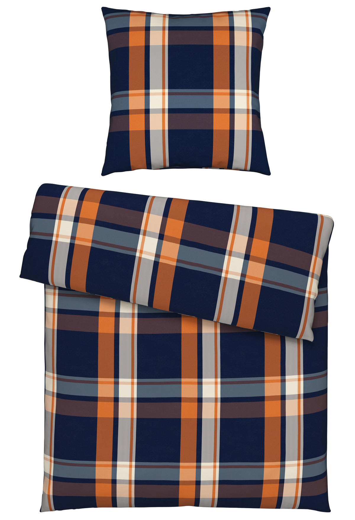 BETTWÄSCHE Flanell 135/200 cm  - Beige, Textil (135/200cm) - Dieter Knoll