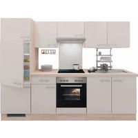 KUCHYNSKÁ LINKA NEPAL 955 - kašmírová/farba duba, Modern, kompozitné drevo (270cm) - MID.YOU