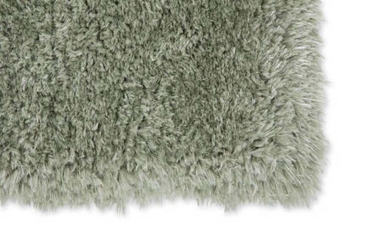 HOCHFLORTEPPICH 67/130 cm Heaven Salbeigrün  - Salbeigrün, Design, Textil (67/130cm) - Novel