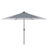 SONNENSCHIRM  305/305 cm  - Anthrazit/Grau, Basics, Textil/Metall (305/305cm) - Doppler