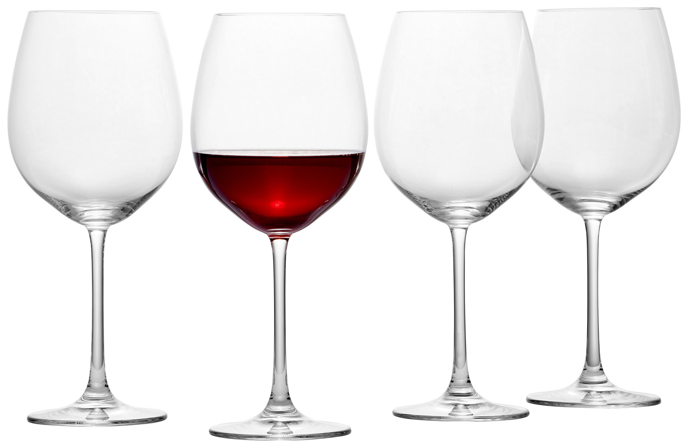 ROTWEINGLAS VIVENDI 4-teilig - Klar, Basics, Glas (24,2cm) - Nachtmann