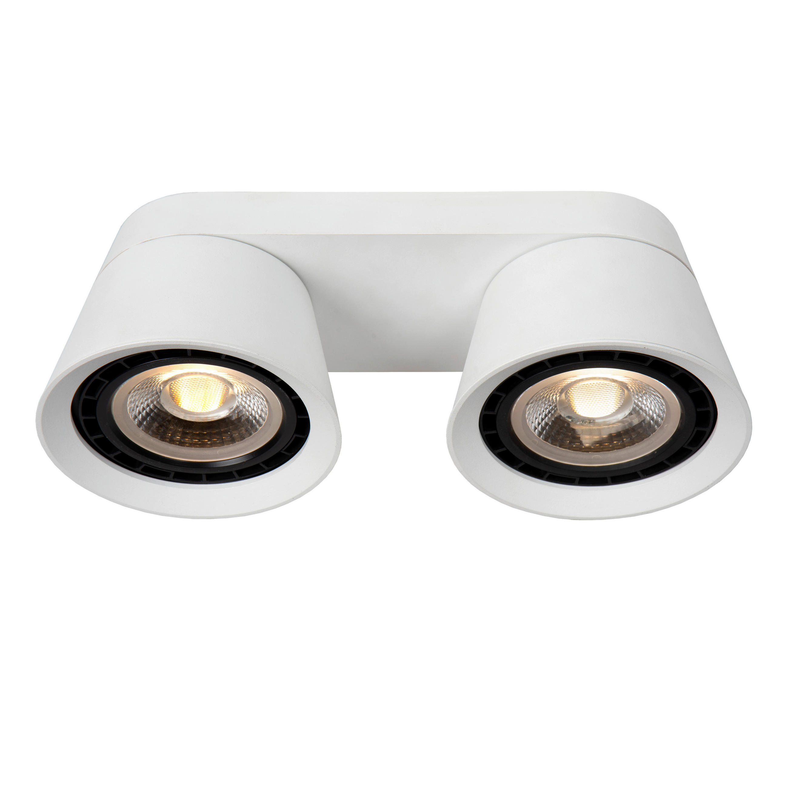 STRAHLER Trigono 25.2/12.6/9.9 cm   - Weiß, KONVENTIONELL, Metall (25.2/12.6/9.9cm) - Lucide