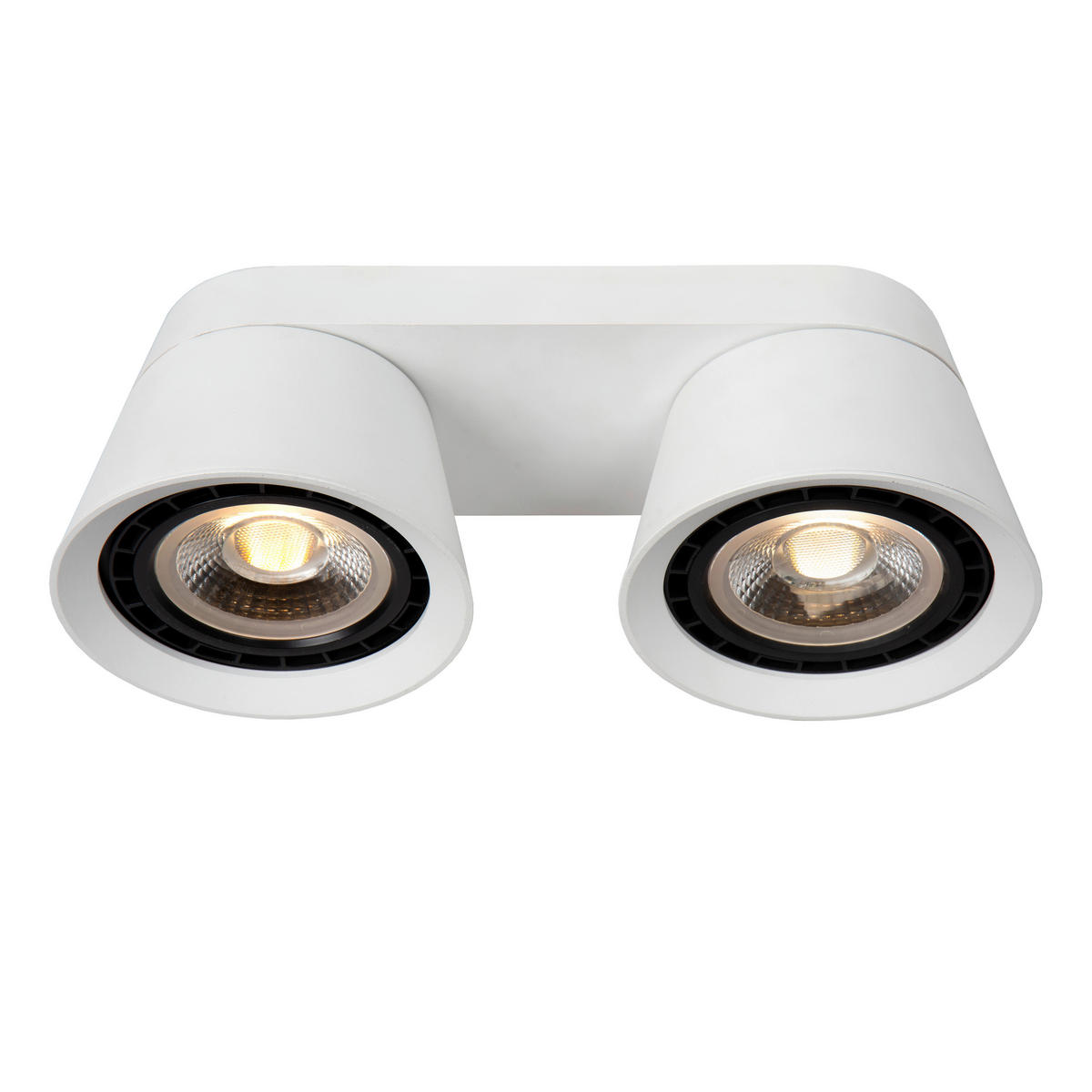 STRAHLER Trigono 25.2/12.6/9.9 cm   - Weiß, KONVENTIONELL, Metall (25.2/12.6/9.9cm) - Lucide