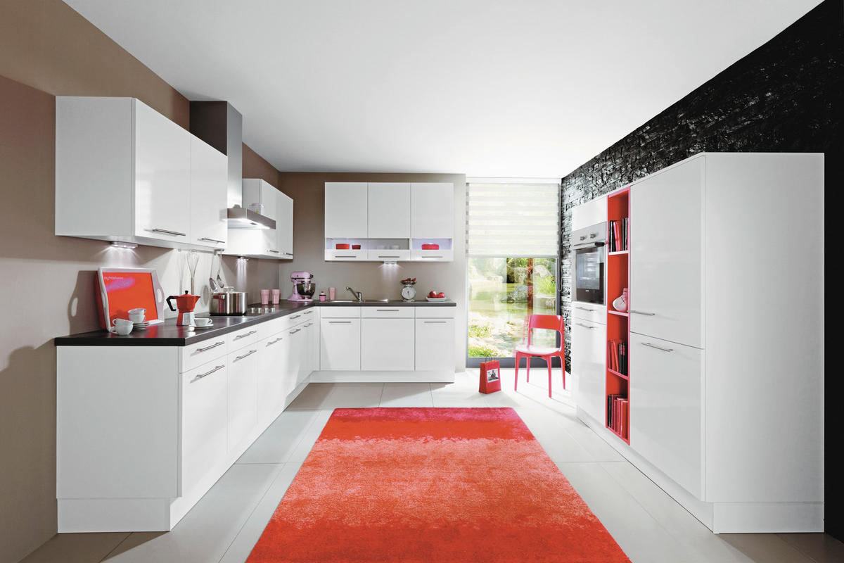 EINBAUKÜCHE   - Design, Holzwerkstoff - Novel