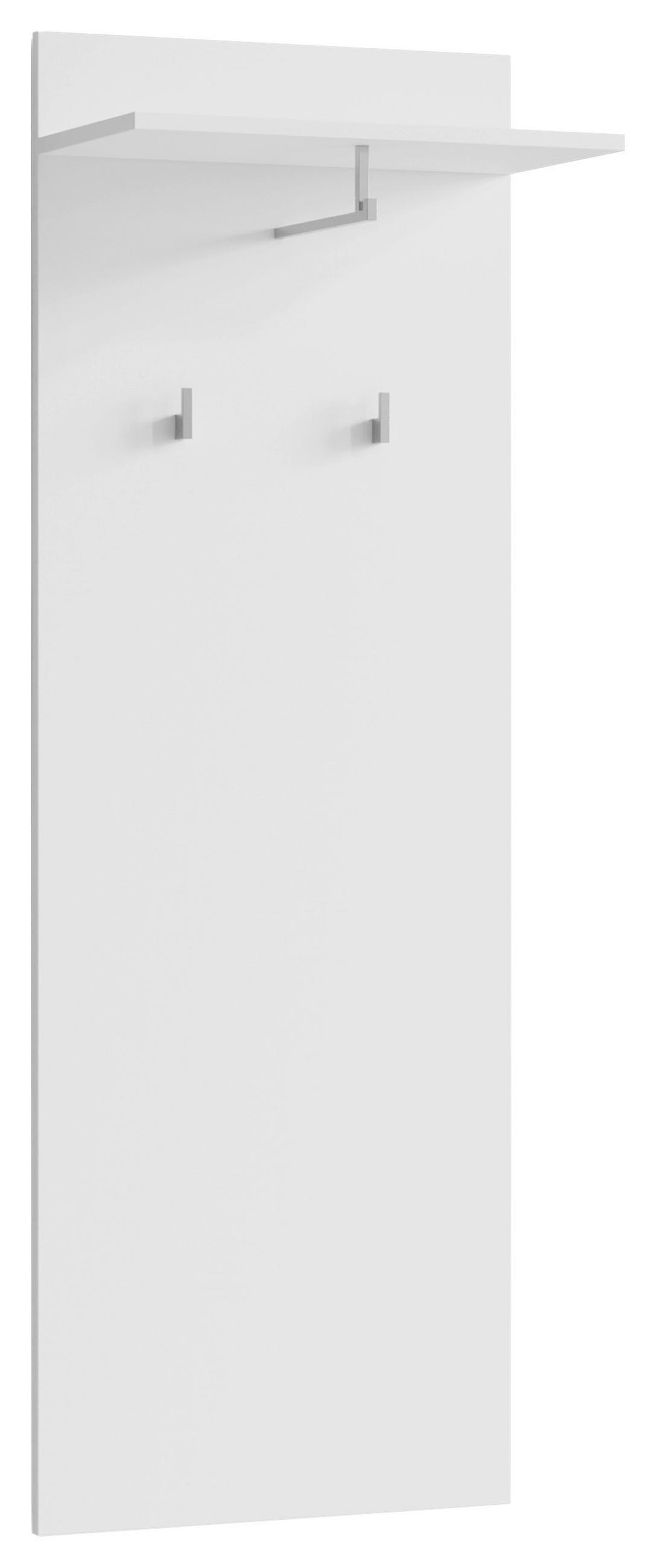 GARDEROBE 4-teilig  in 60/102/30 cm  - Schwarz/Weiß, Design, Holzwerkstoff (60/102/30cm) - MID.YOU