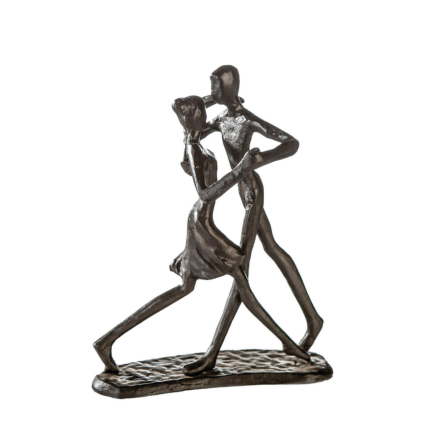 SKULPTUR - Braun, LIFESTYLE, Metall (13/17/8cm)