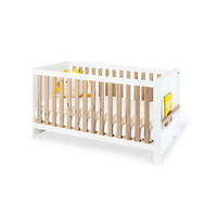 GITTERBETT Lova  150/79/81 cm   - Naturfarben/Weiß, Basics, Holz (150/79/81cm) - Pinolino