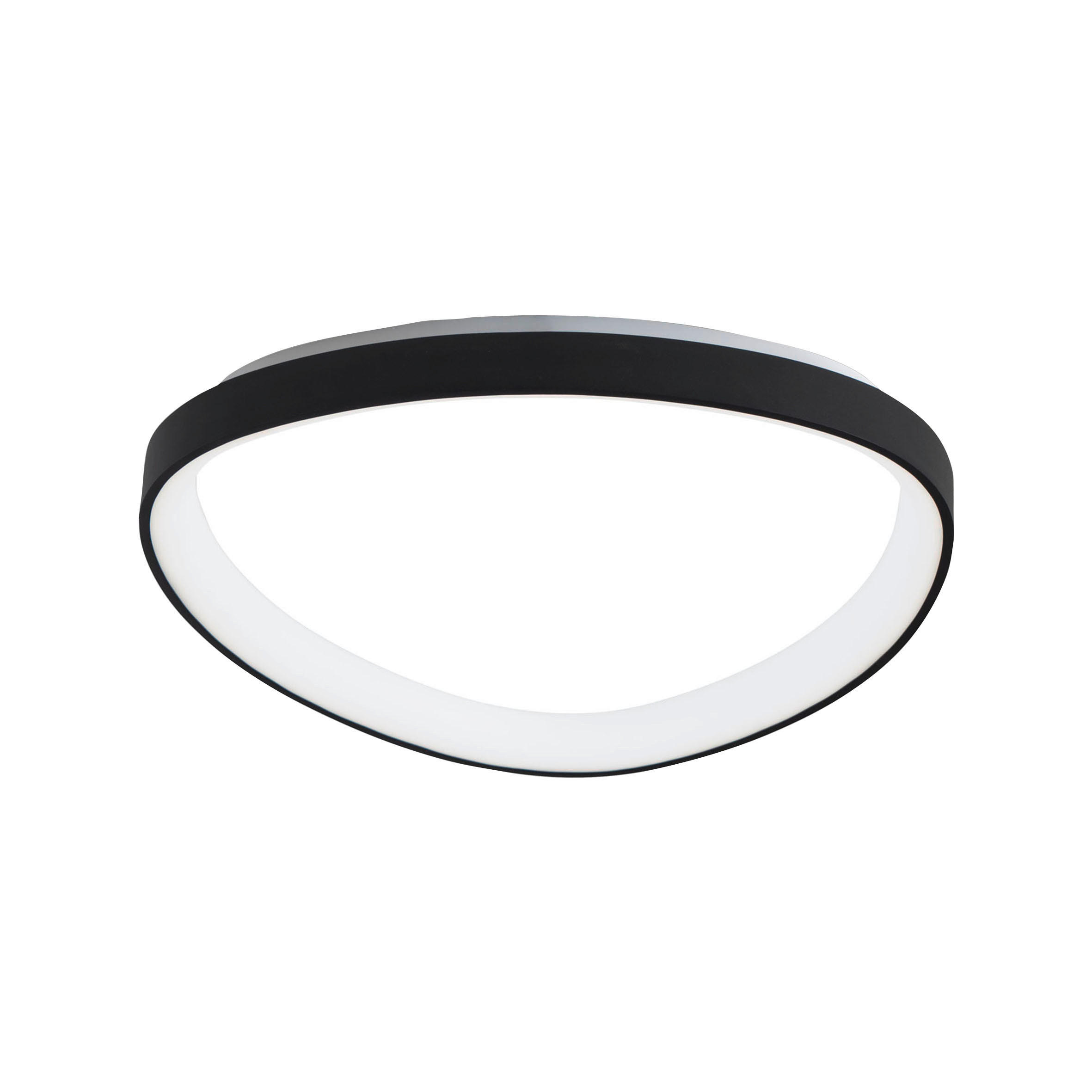 LED-DECKENLEUCHTE 60/7 cm   - Goldfarben, Design, Kunststoff/Metall (60/7cm)