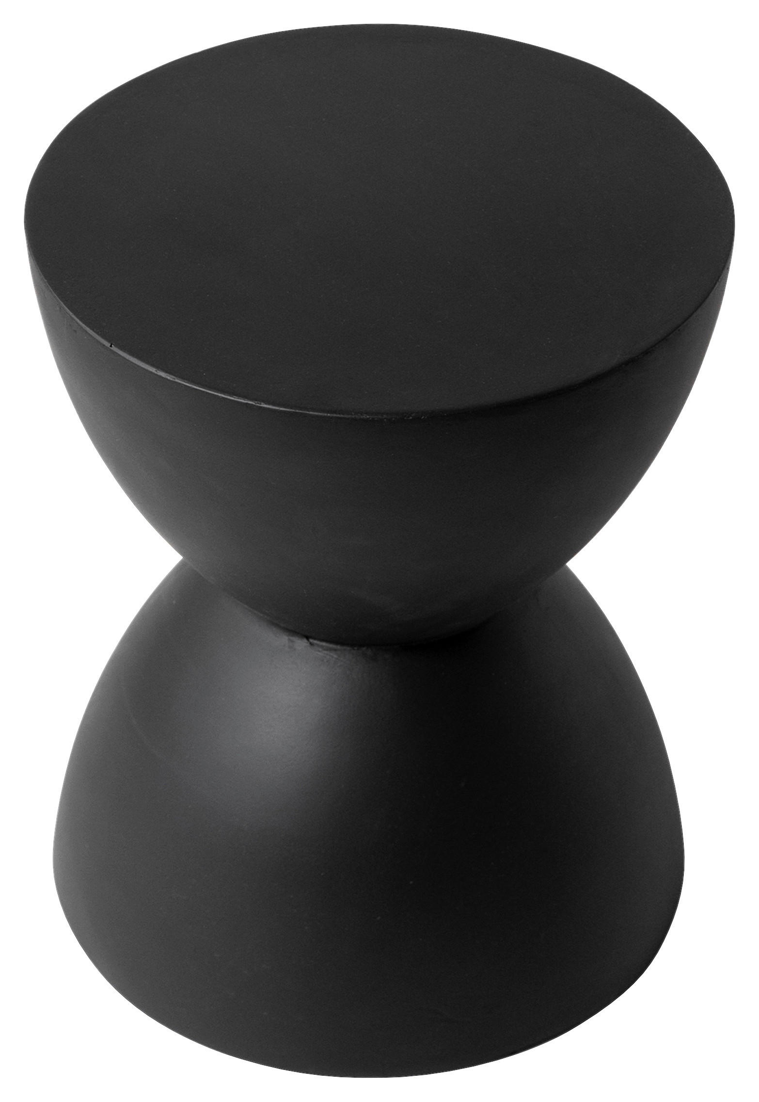 COUCHTISCH 32/32/40 cm Schwarz  - Schwarz, Design, Stein (32/32/40cm) - MID.YOU