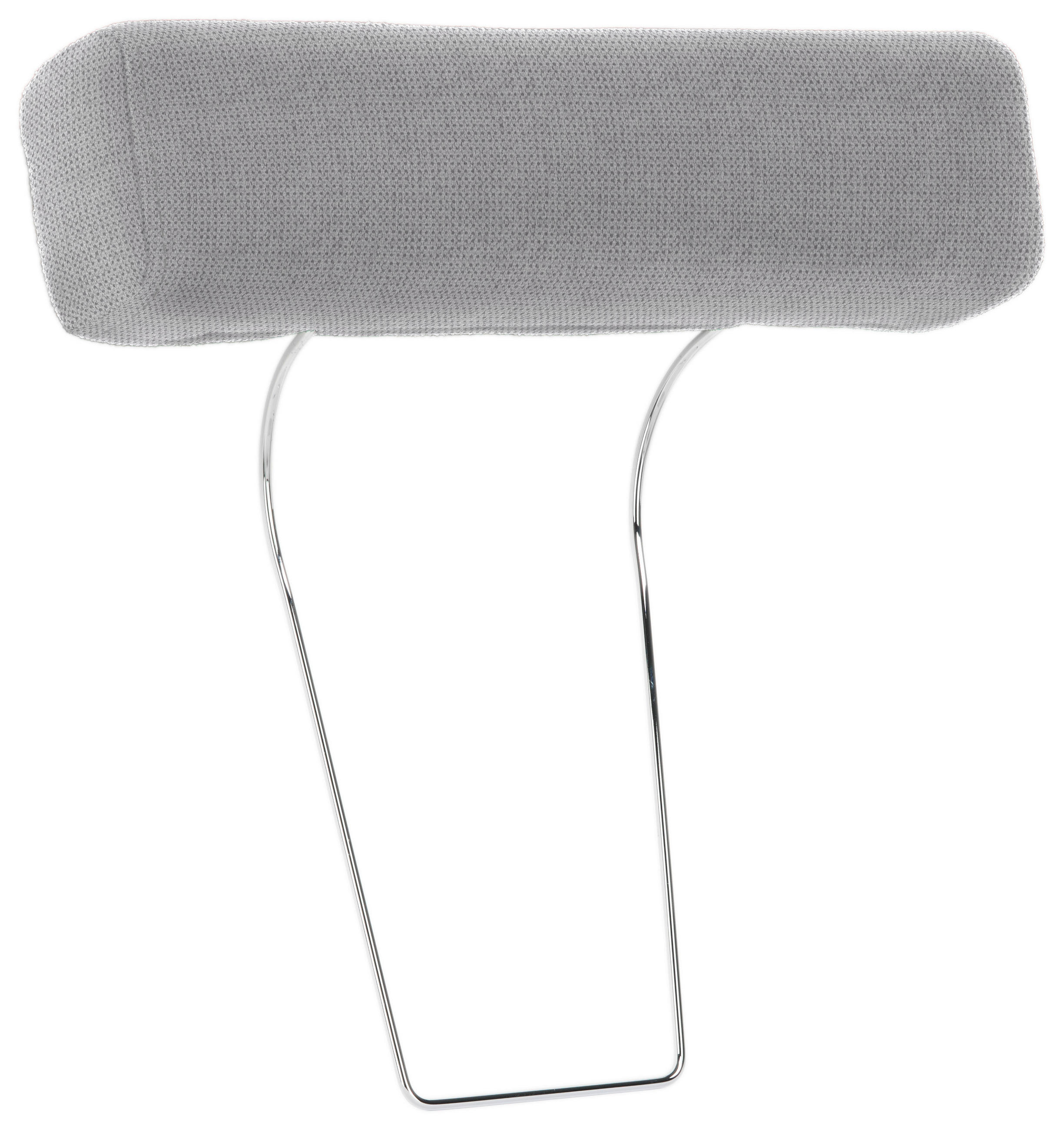 KOPFSTÜTZE in Webstoff  - Silberfarben/Hellgrau, Design, Textil (52/14/12cm) - Carryhome