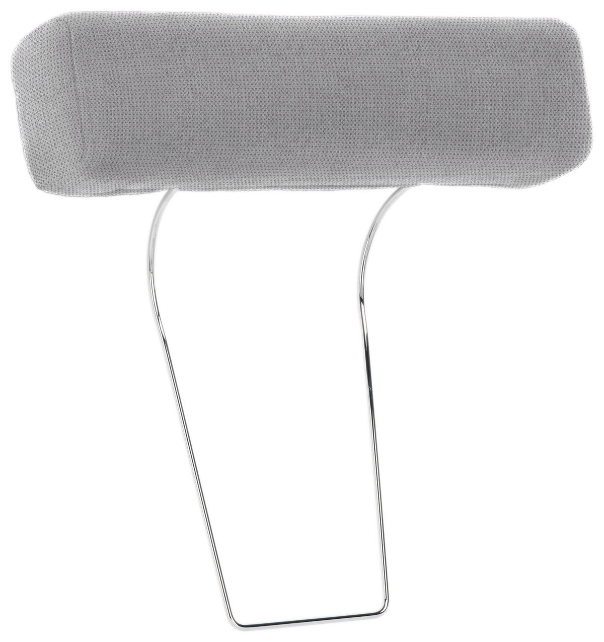 KOPFSTÜTZE in Webstoff  - Silberfarben/Hellgrau, Design, Textil (52/14/12cm) - Carryhome