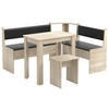 ECKBANKGRUPPE Holzwerkstoff Sonoma Eiche  - Sonoma Eiche, Modern, Holzwerkstoff (153/115cm) - MID.YOU