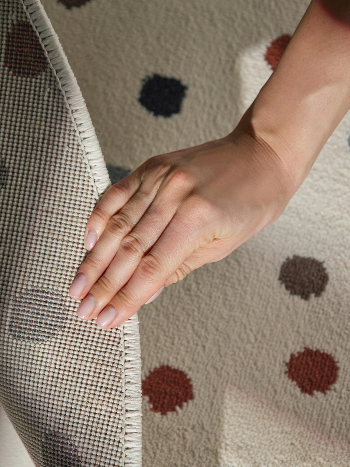 KINDERTEPPICH 160 cm Adventures Punkte  - Multicolor/Creme, Design, Kunststoff/Textil (160cm) - Hanse Home