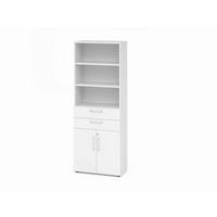 AKTENSCHRANK Weiß  - Weiß, Basics, Holzwerkstoff (80/215,6/41,7cm) - Venda