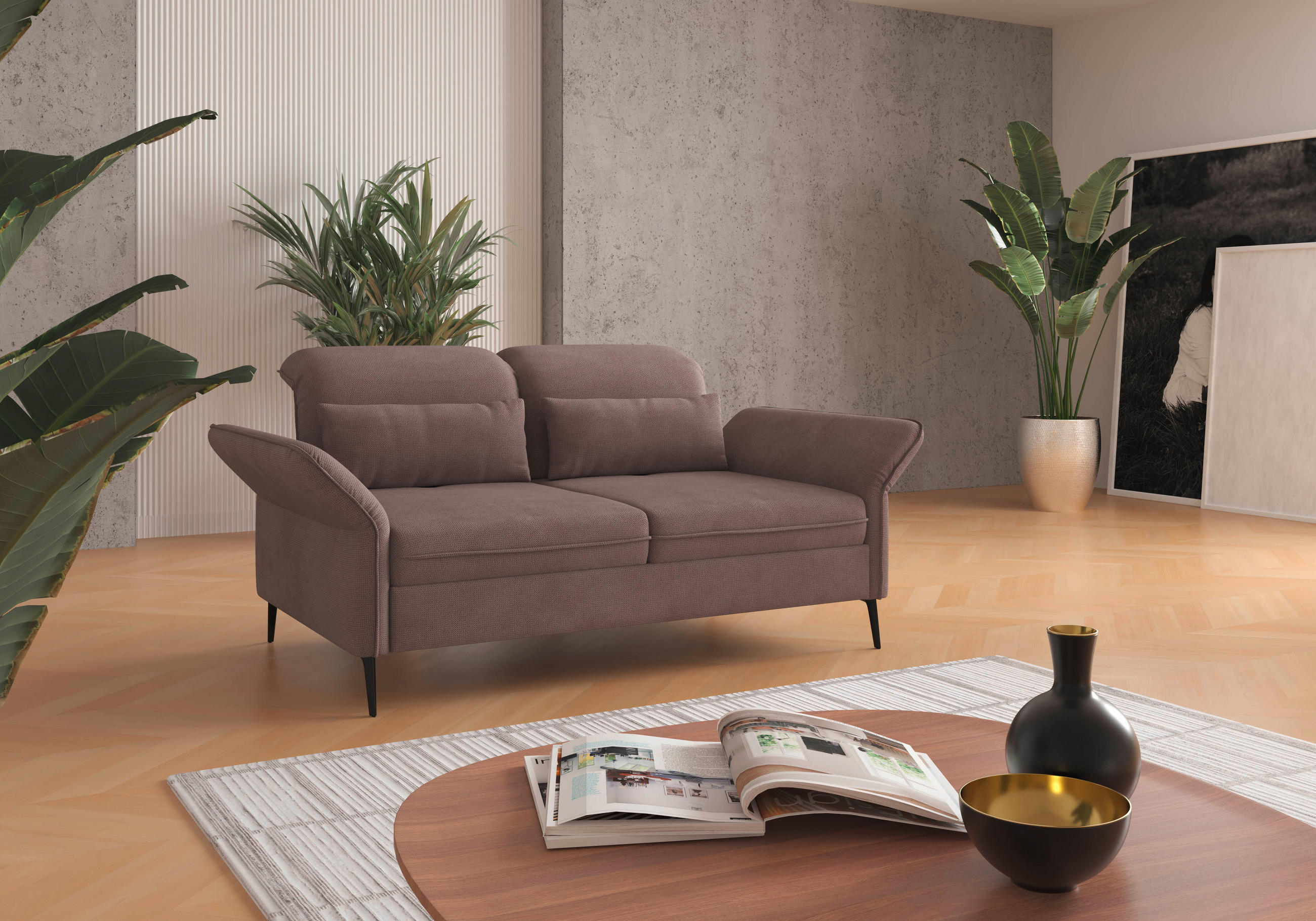NIERENKISSEN  - Taupe, Konventionell, Textil (65/25cm) - Sit & More
