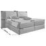 BOXSPRINGBETT in Grau, Weiß - Alufarben/Weiß, KONVENTIONELL, Kunststoff/Textil (160/200/cm) - Bentley BOXSPRINGBETT in Grau, Weiß - Alufarben/Weiß, KONVENTIONELL, Kunststoff/Textil (160/200/cm) - Bentley