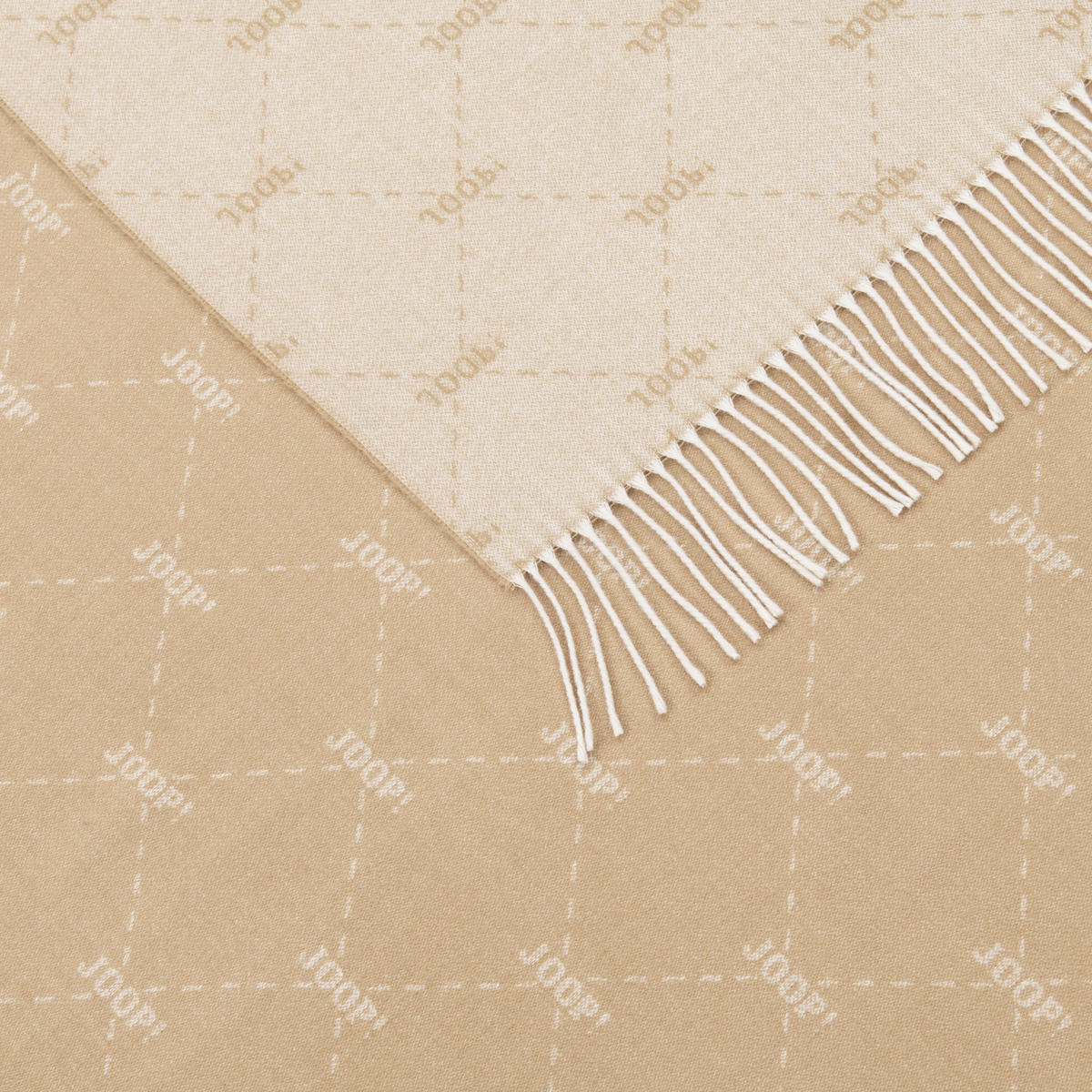 DECKE JOOP! FS 2026 130/170 cm  - Beige, Basics, Textil (130/170cm) - Joop!