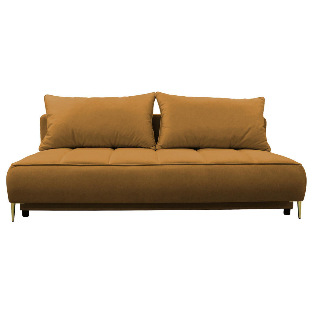 Thumbnail - Mid.you Schlafsofa, Rost, Textil, 2-Sitzer, 200x90x97 cm, Liegefunktion, Wohnzimmer, Sofas & Couches, Schlafsofas, Schla...
