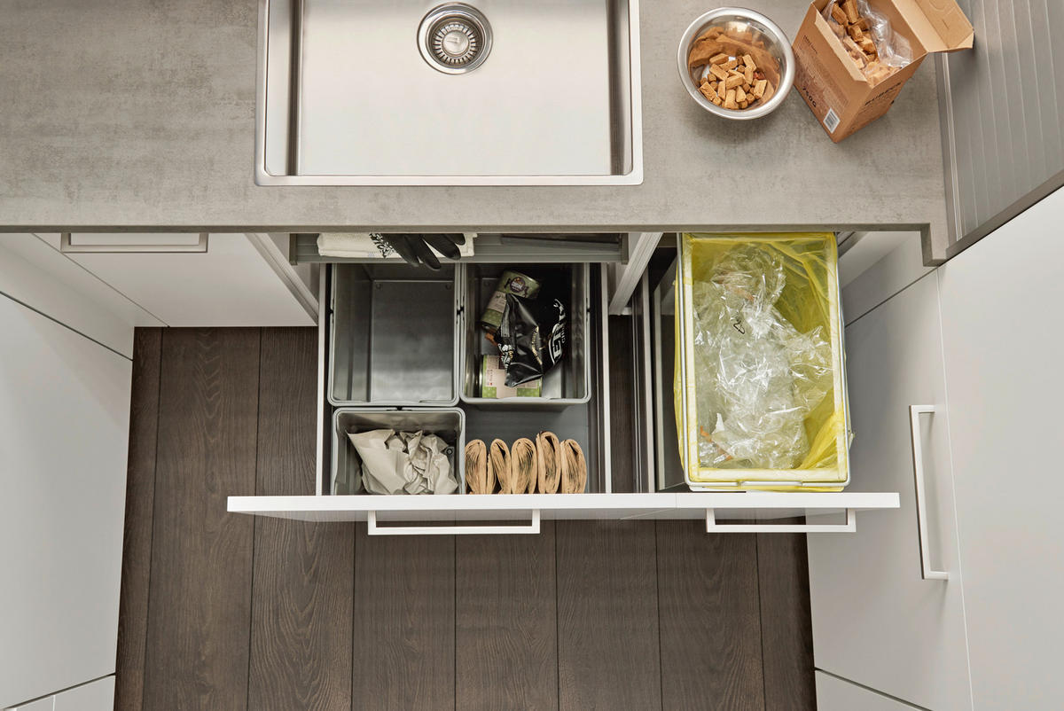 HAUSWIRTSCHAFTSRAUM  in Weiß  - Weiß, Design, Holzwerkstoff - Dieter Knoll