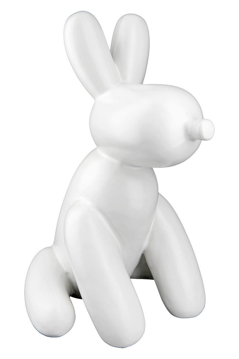 DEKOHUND - Weiss, Basics, Keramik (19/14/25cm)