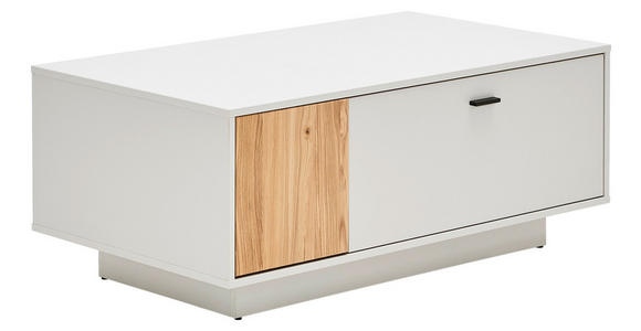 COUCHTISCH in Holzwerkstoff, Holz 110/65/45,5 cm - Anthrazit/Eschefarben, KONVENTIONELL, Holz/Holzwerkstoff (110/65/45,5cm) - Hom`in