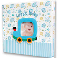 ALBUM ZA FOTOGRAFIJE       5/23,5/22 cm   - plava, Basics, karton (5/23,5/22cm)