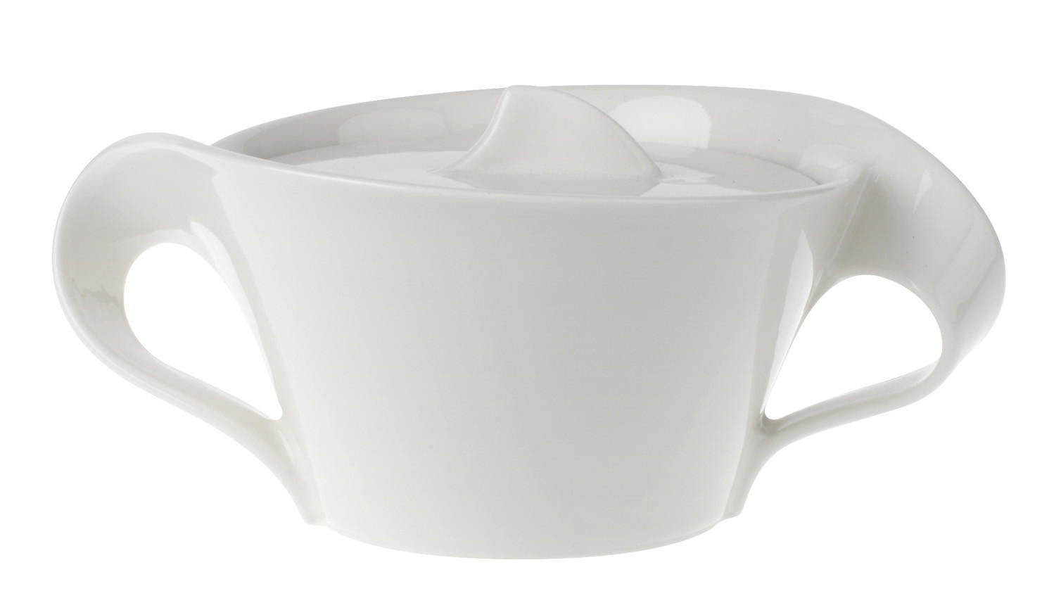 ZUCKERDOSE Keramik  - Weiß, Basics, Keramik (0,26cm) - Villeroy & Boch