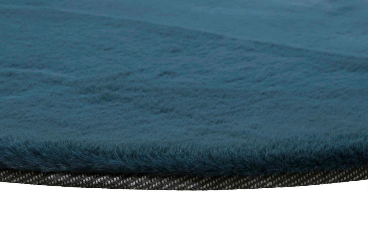 HOCHFLORTEPPICH 100/100 cm ESP-4377-24 Petrol  - Petrol, KONVENTIONELL, Textil (100/100cm) - Esprit