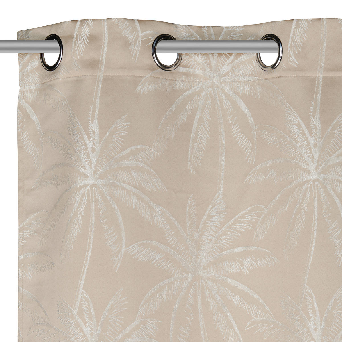 ÖSENVORHANG blickdicht  - Beige, KONVENTIONELL, Textil (140/245cm) - Esposa