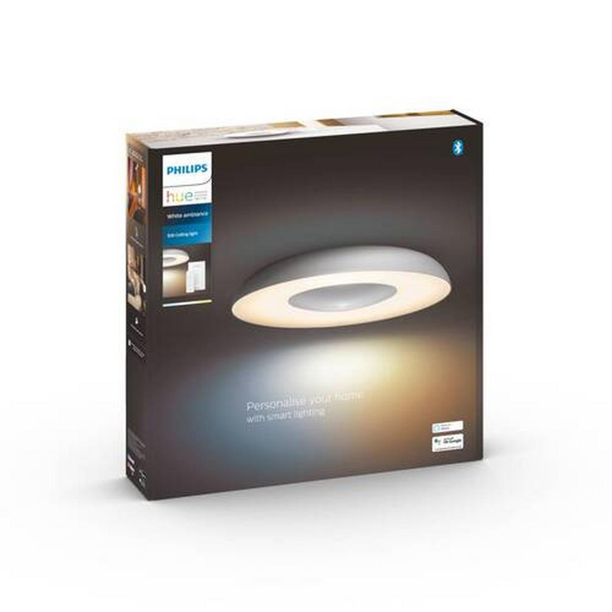 HUE WHITE AMBIANCE STILL 39,1/7,1 cm    - Silberfarben, Design, Metall (39,1/7,1cm) - Philips HUE