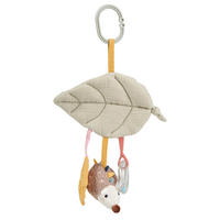HRAČKA NA UCHOPENIE - svetlohnedá/tmavožltá, Trend, textil/plast (23/34/5cm) - Patinio