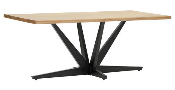 TISCHPLATTE      - Eichefarben, Design, Holz (200/100/4cm) - Landscape