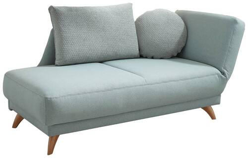 RÉCAMIERE Mintgrün Flachgewebe  - Mintgrün, Design, Holz/Textil (205/87/94cm) - Bali