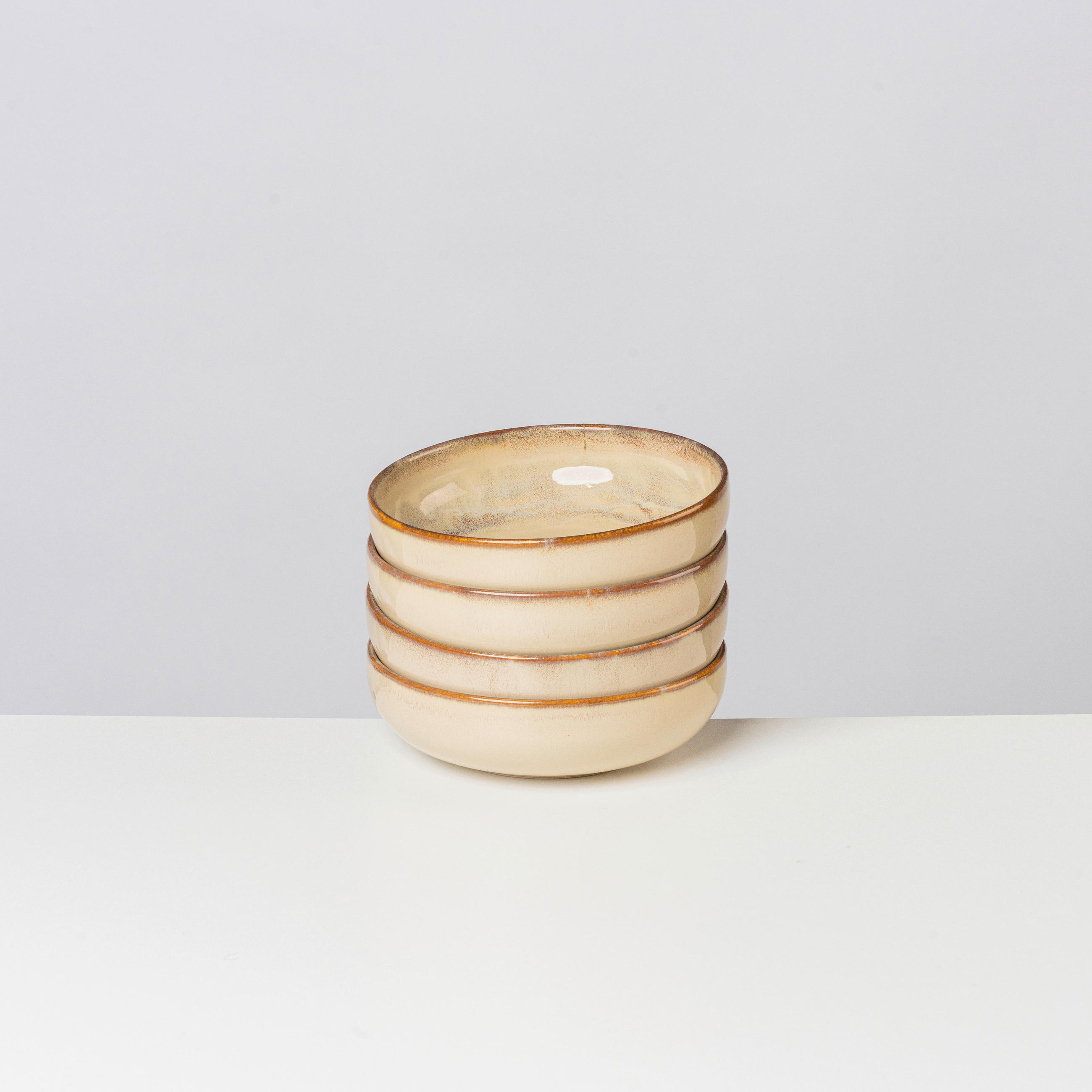 MÜSLISCHALENSET NEBELWALD 4-teilig  - Beige, Basics, Keramik (16,2/5,0cm) - Gipfelstück