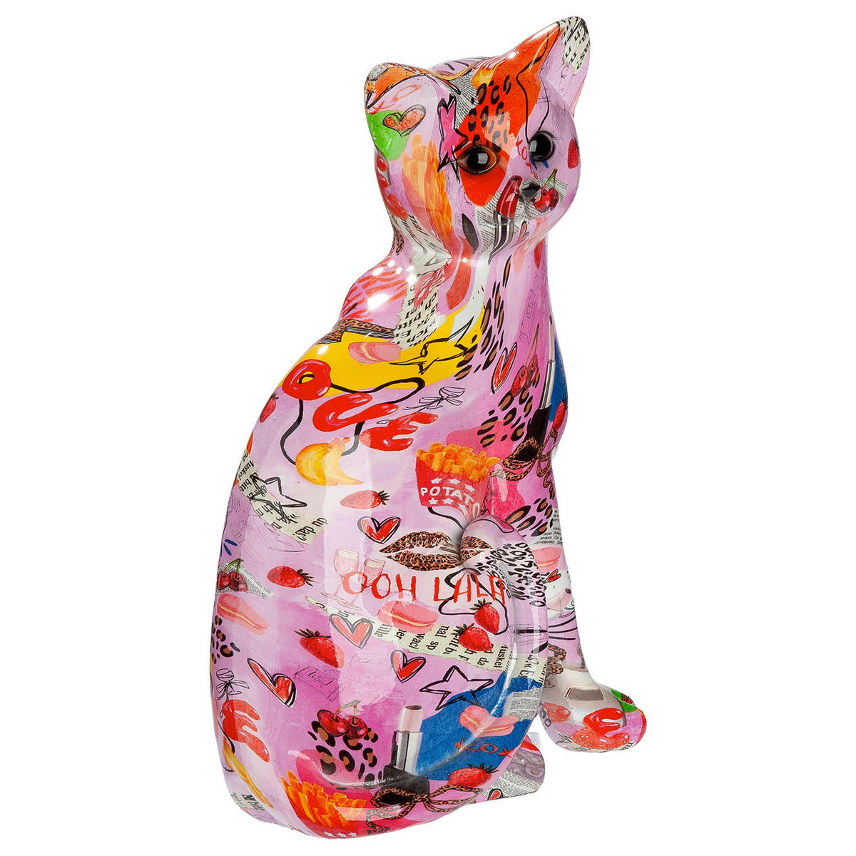 DEKOKATZE - Multicolor, Basics, Kunststoff (21/29/16cm)