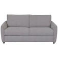 SCHLAFSOFA Chenille Anthrazit  - Anthrazit/Schwarz, Design, Textil (184/91/99cm) - Xora