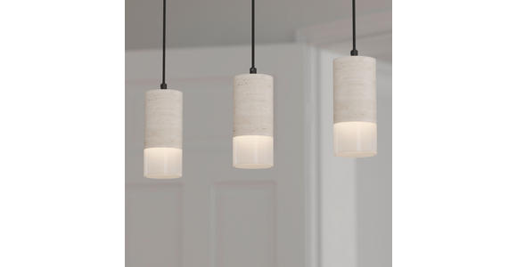 LED-HÄNGELEUCHTE Mimosa 86/8/150 cm   - Pinienfarben, Design, Kunststoff/Stein (86/8/150cm) - Dieter Knoll