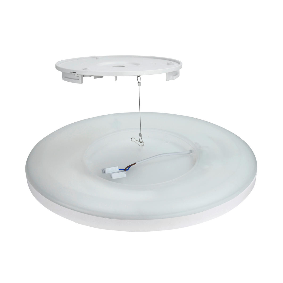 LED-PANEEL Twice² 30/2,9 cm   - Weiß, Basics, Kunststoff (30/2,9cm)