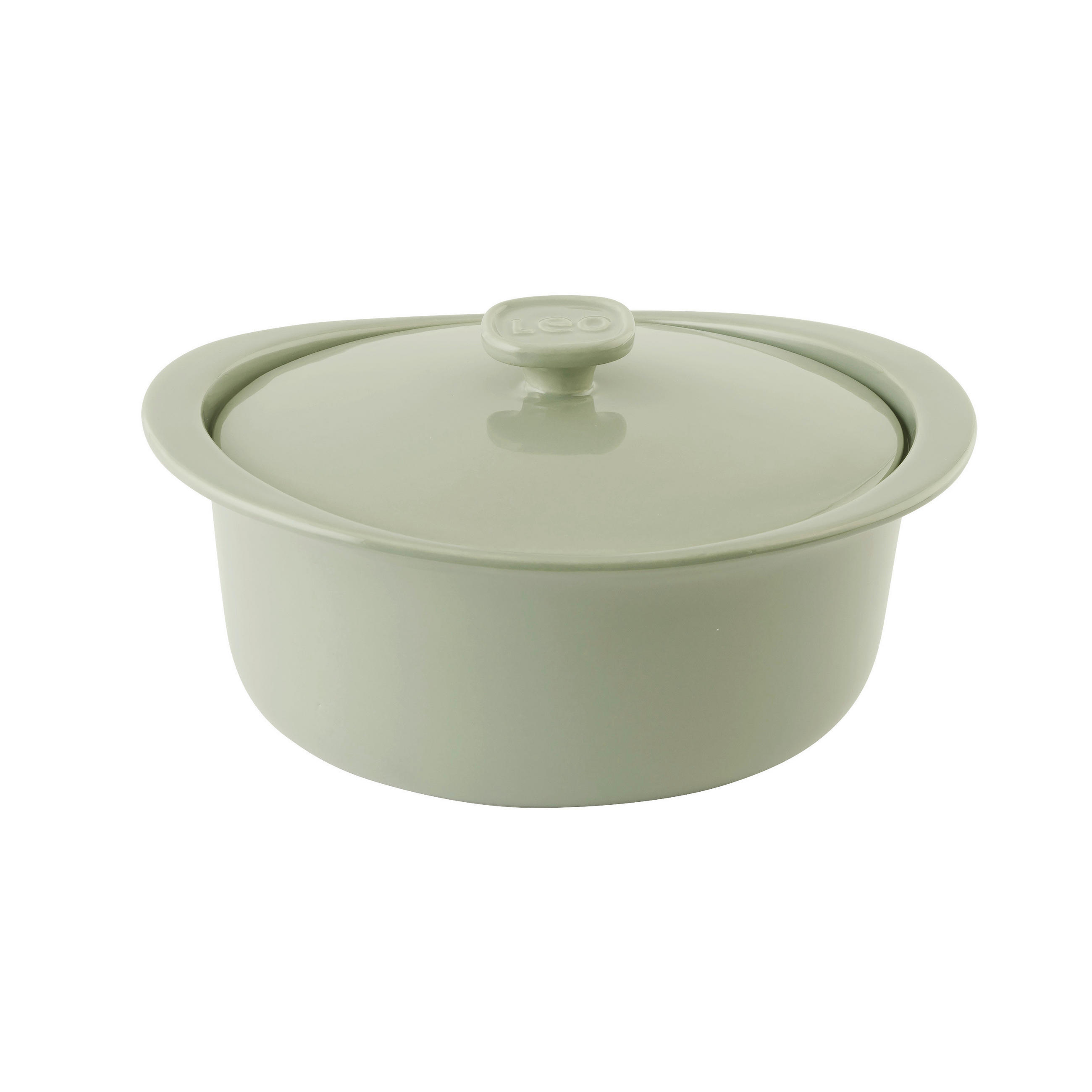 AUFLAUFFORM   - Salbeigrün, Basics, Keramik (24,5/12,6cm) - BergHOFF