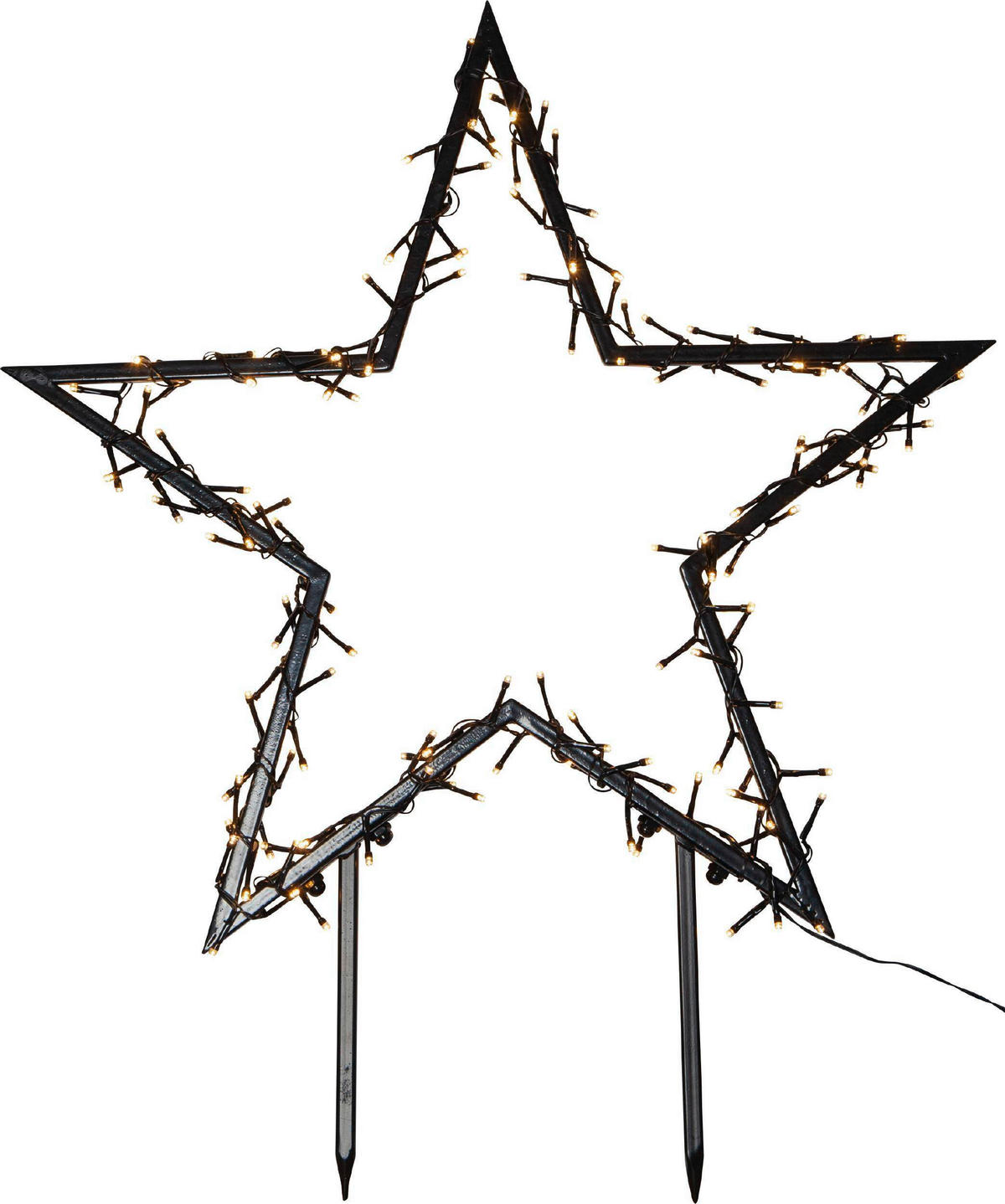 LED-DEKOLEUCHTE 60/2/73 cm   - Schwarz, Basics, Metall (60/2/73cm) - Eglo