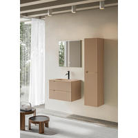 BADEZIMMER 3-teilig 80 cm  - Altrosa, Konventionell, Holzwerkstoff/Stein (80cm) - Belluti