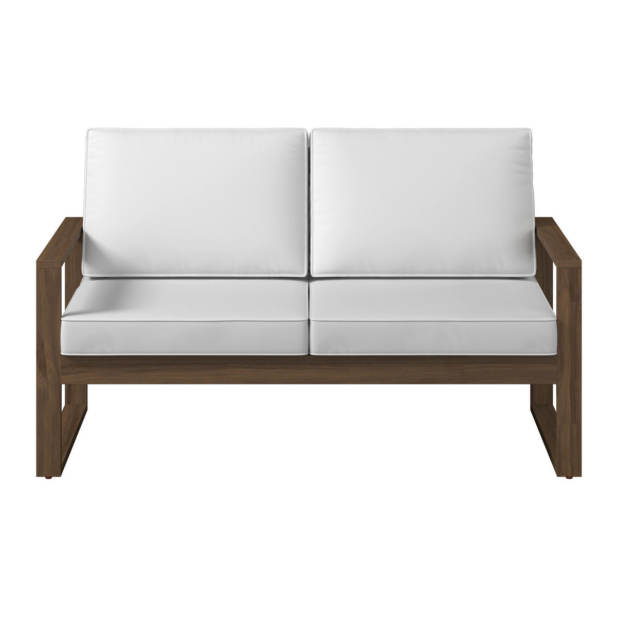 LOUNGEGARNITUR   132/70/72 cm Akazie Hartholz  - Beige/Akaziefarben, MODERN, Holz (132/70/72cm) - Ambia Garden