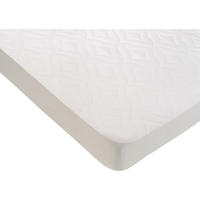 MATRACVÉDŐ 90/200 cm  - fehér, Basics, textil (90/200cm)