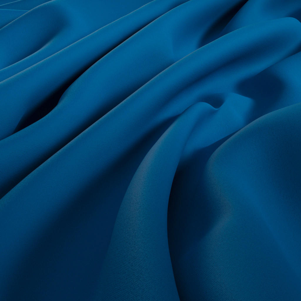 MATERIAL PERDELE ȘI DRAPERII black-out (nu permite trecerea luminii)  - albastru, Basics, textil (300cm)